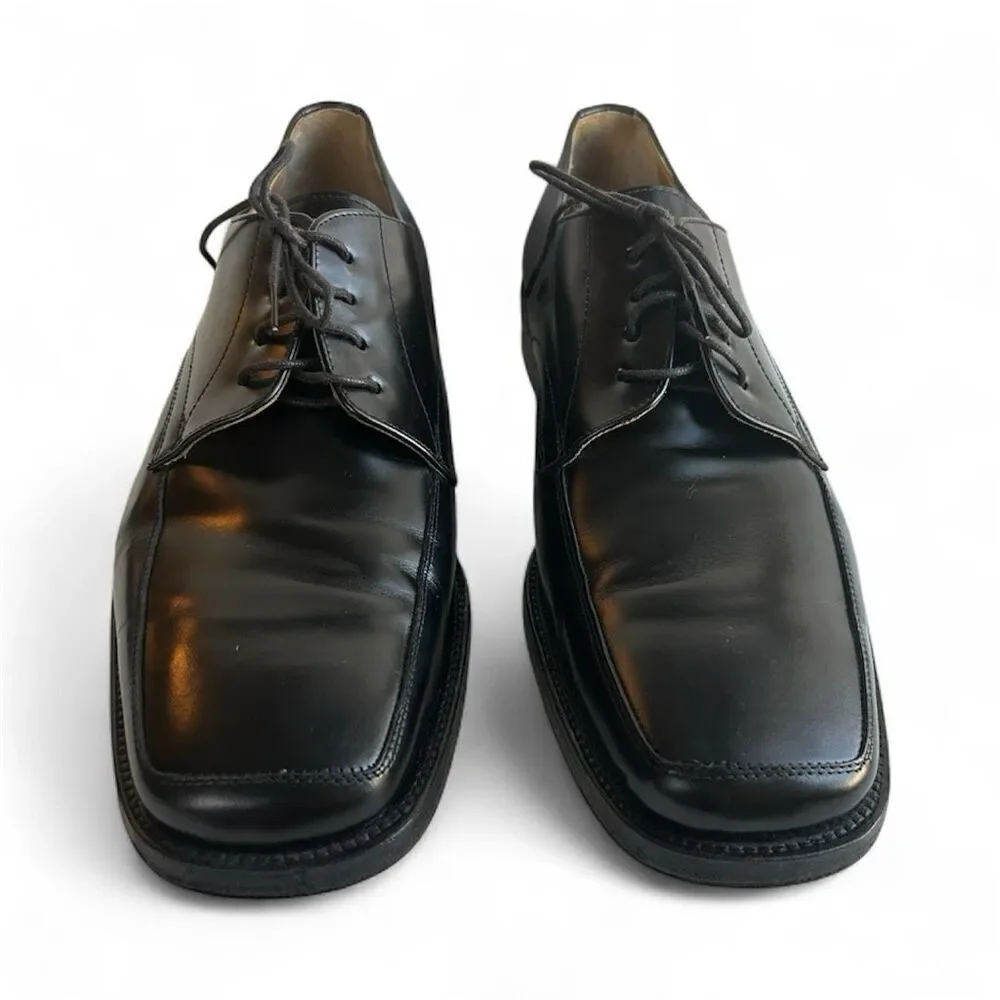 To Boot New York Adam Derrick Men’s 12 Black Italian Leather Dress Shoes